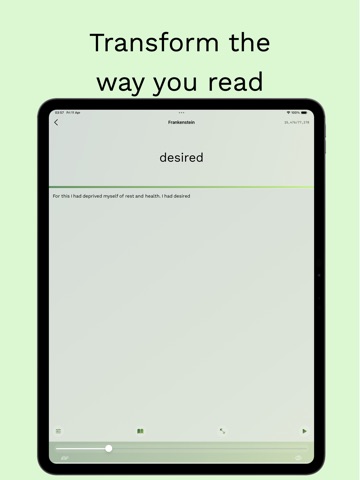 Well Read iPad screenshot