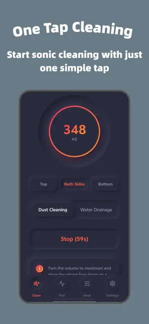 Speaker Audio Dust Cleaner screenshot 2