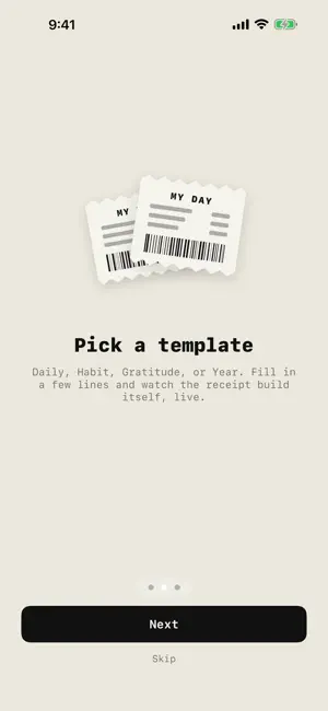 Receiptd screenshot 2