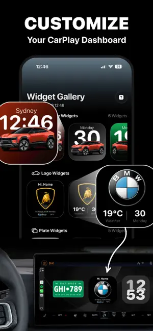 Car Sounds Dashboard Widget HD screenshot 1