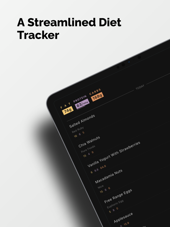 Screenshot #4 pour Food Logger: Fast Diet Tracker