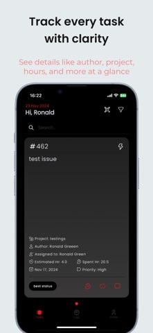 RedLog screenshot