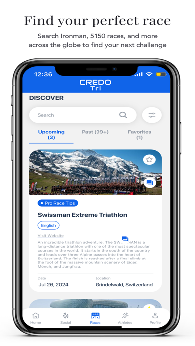 CredoTri – Swim, Bike & Run Screenshot