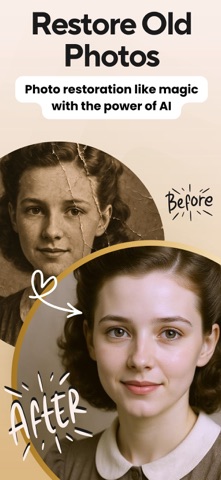 Restore Old Photos: AI screenshot