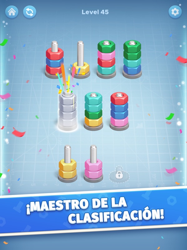Nut Color Game - Sort Puz 3D screenshot 10