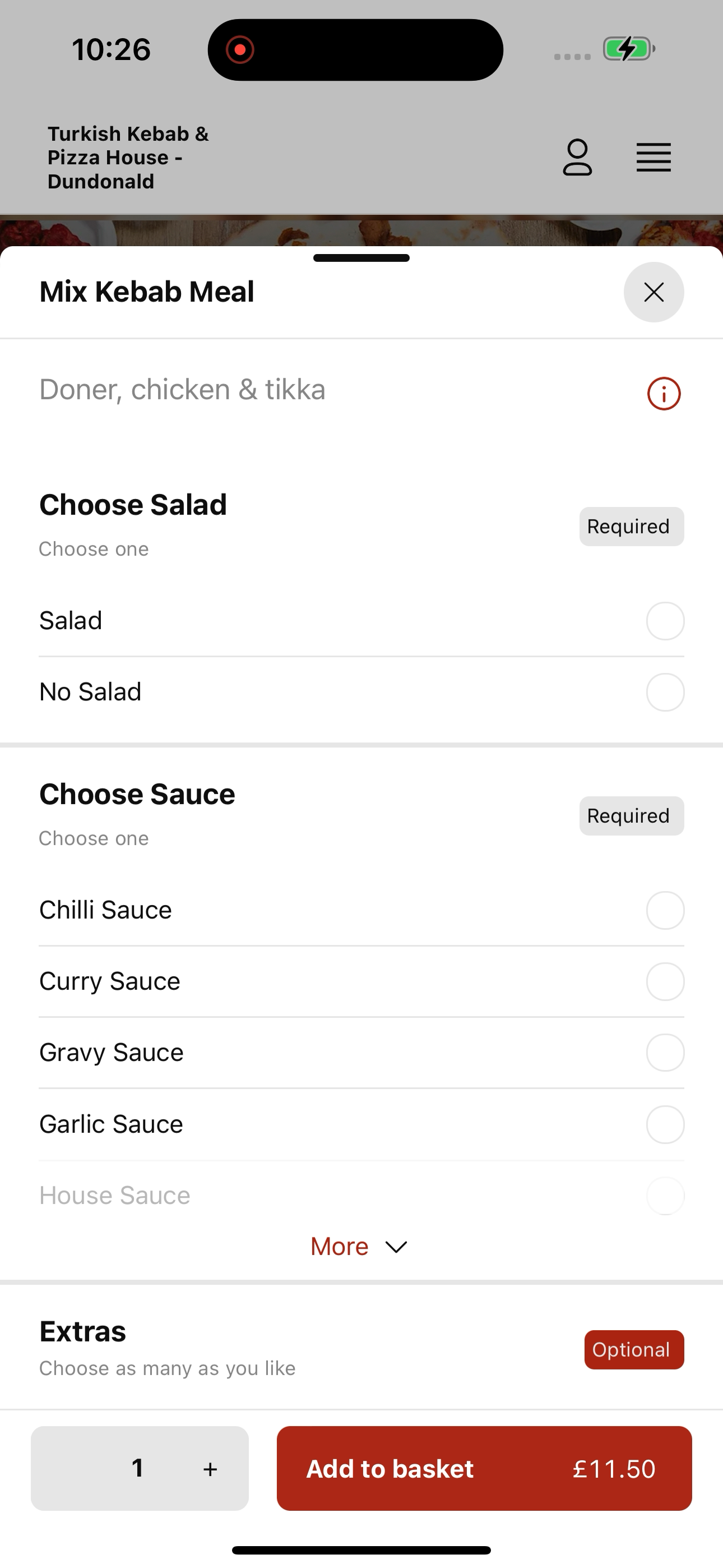 Turkish Kebab & Pizza House UK screenshot 8