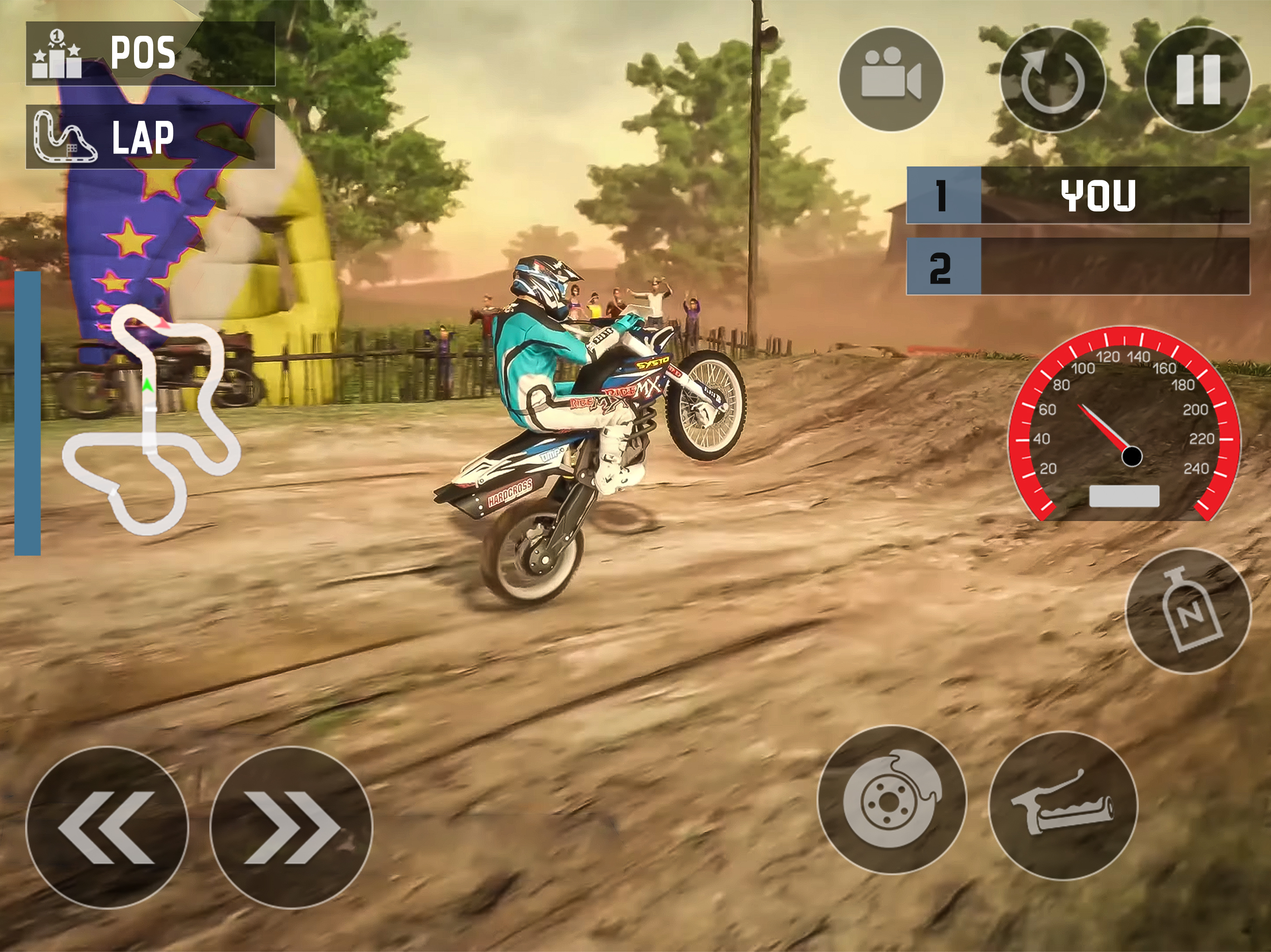 Wheelie Dirt Bike Racing Game screenshot 6