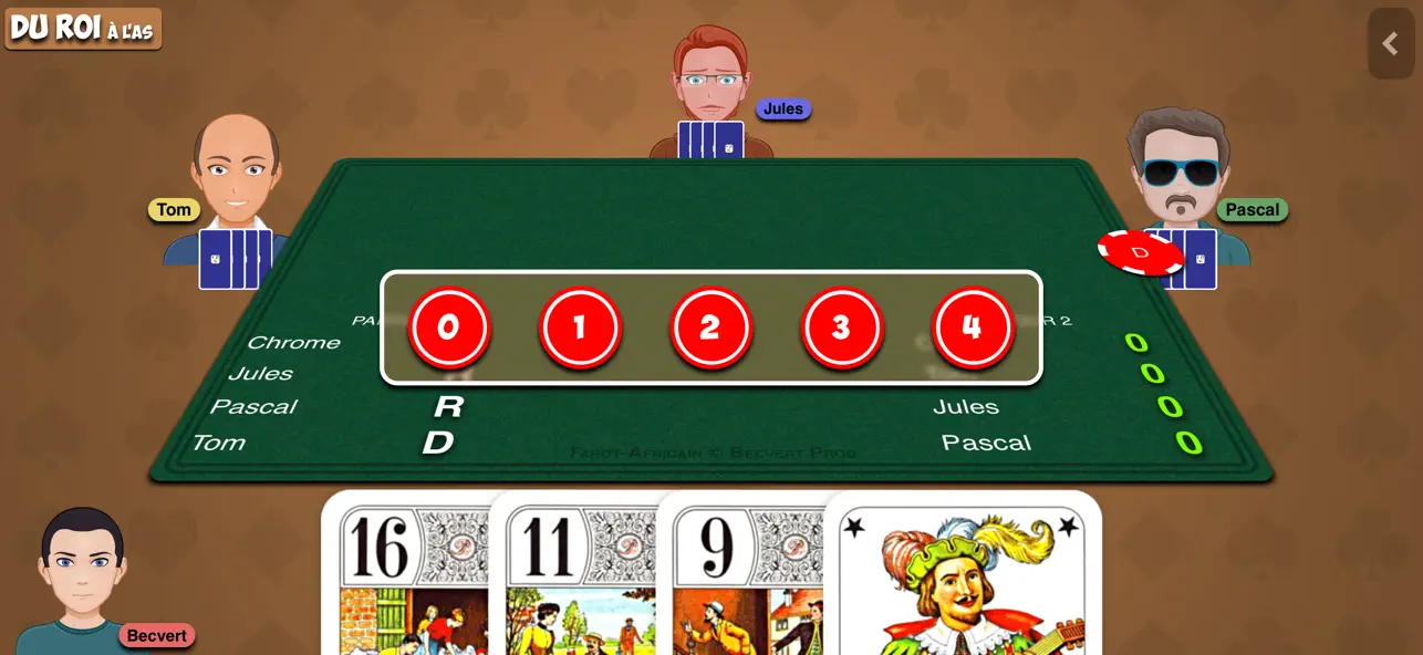 Screenshot #1 pour Tarot-Africain