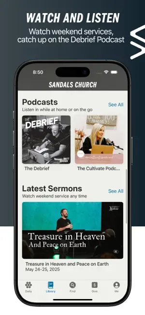 Sandals Church screenshot 3