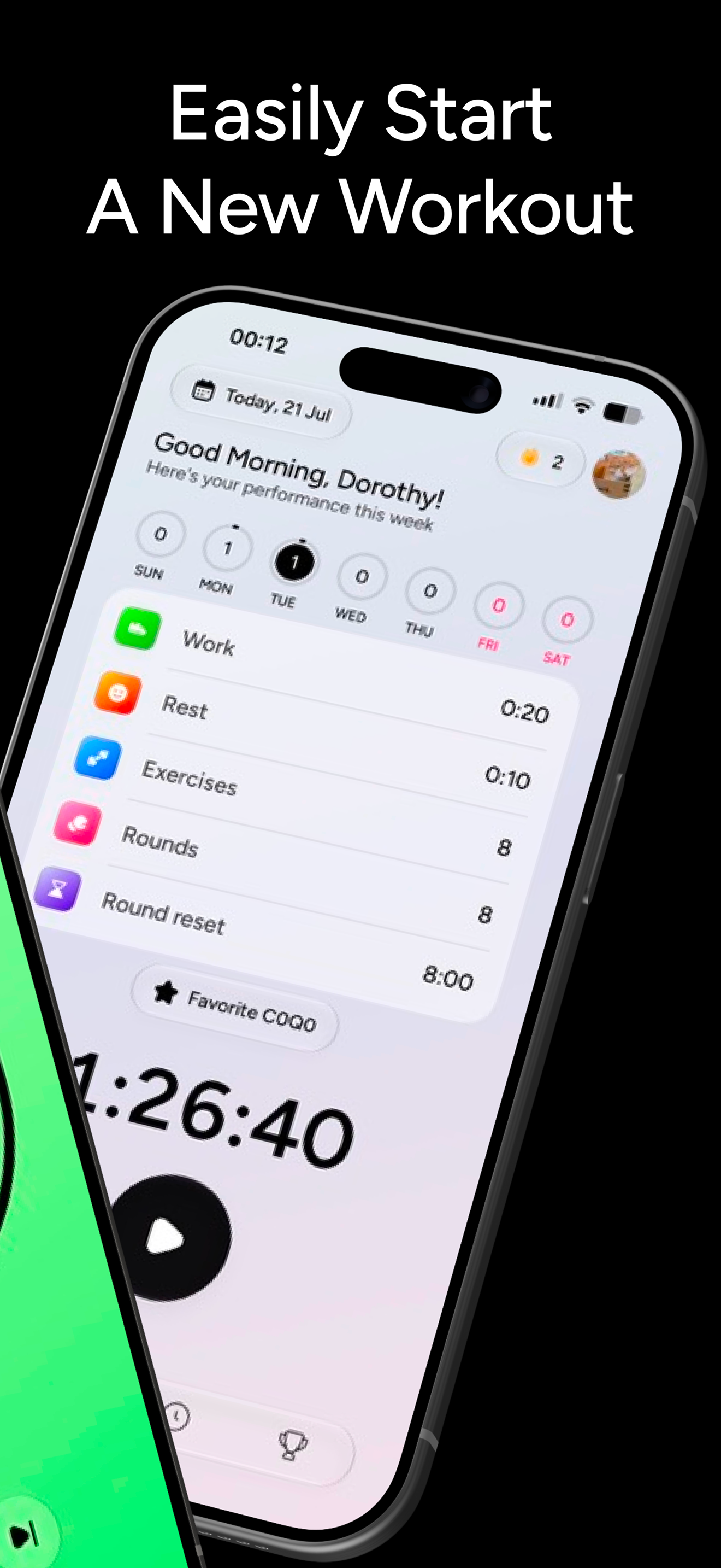 GymTimer: Interval Workout screenshot 2