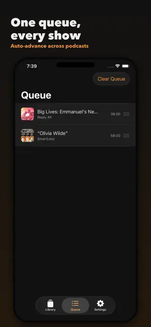 FeedCastX: Podcast Player screenshot 4