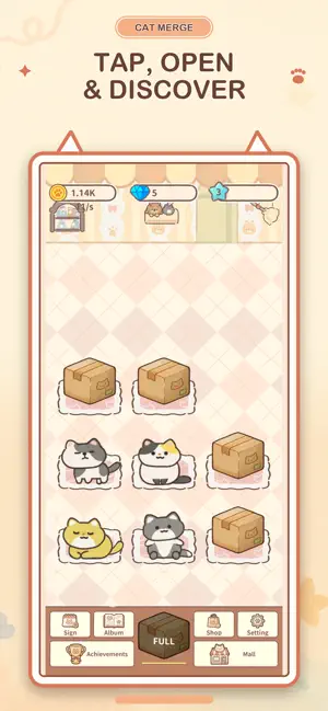 Meow Merge: Cozy Cat Shelter screenshot 2
