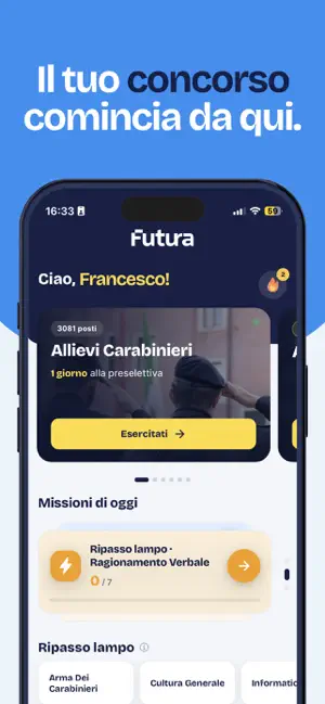 Quiz Concorsi - Futura screenshot 1