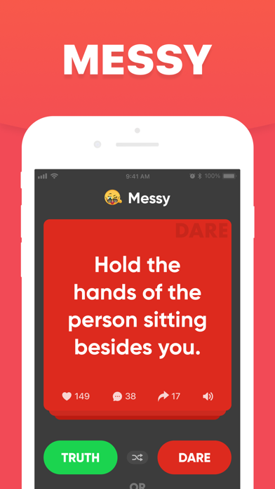 Truth or Dare Teen Party Games Screenshot