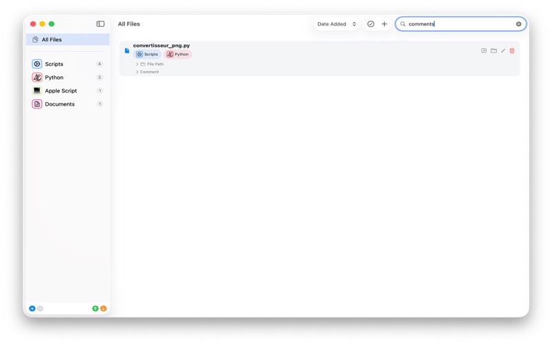 Files Organizer screenshot