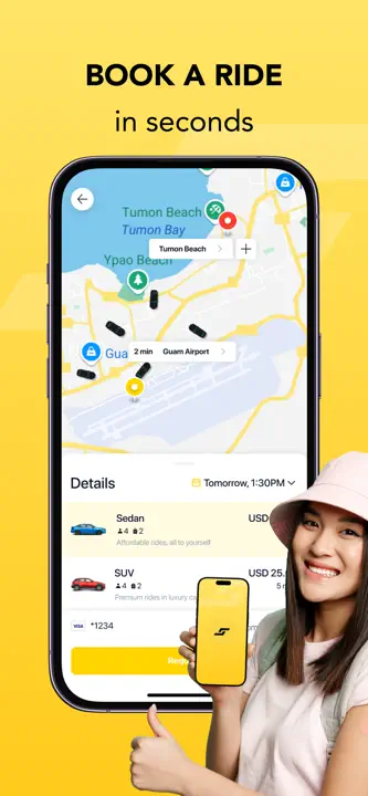 STROLL Guam Ride Hailing: Screenshot 1 von 6