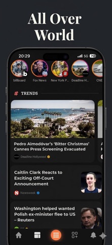 Collector: Breaking News Live iPhone screenshot 2