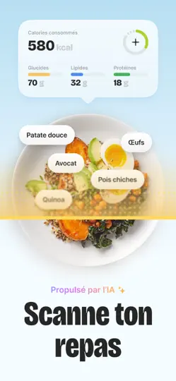 Capture d'écran de Bitepal: Calcul De Calories IA sur iPhone 2