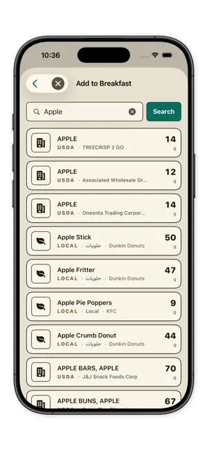 Carby – Carb Counter screenshot 3