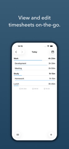 Daily – Work Hours Tracker Screenshot 1 of 5