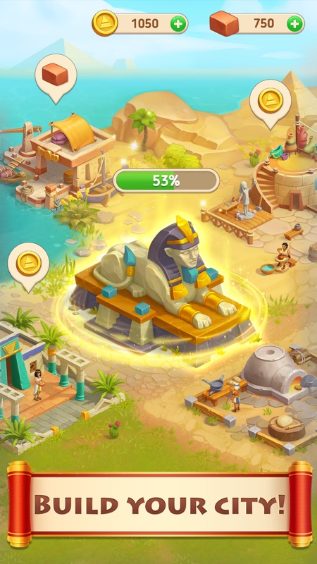 Cradle of Empires: Egypt Match screenshot 2