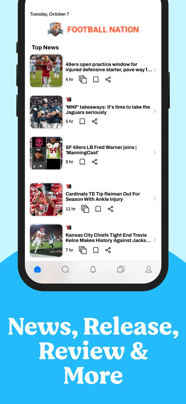 Screenshot #2 pour Football Nation News & Scores