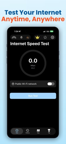 Internet Speed Test Atlas Screenshot 1 of 7
