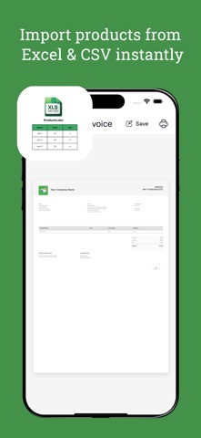 BillPaper Fast Invoice Maker screenshot