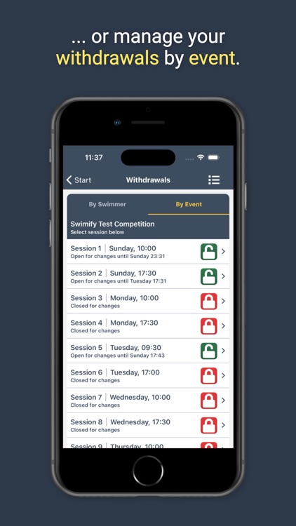 Coach Swimify screenshot-6