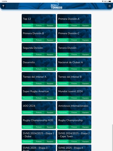 RCH Torneos iPad screenshot 3