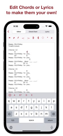 Chord Craft ギターコードタブ譜 screenshot