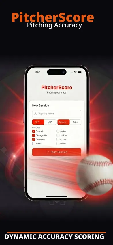 PITCHER SCORE screenshot 1