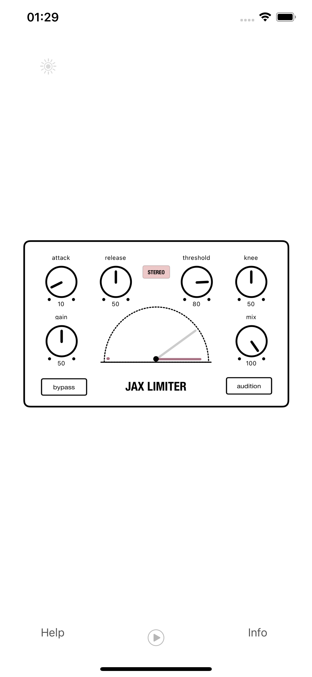 JAX DYNAMICS : Limiter
