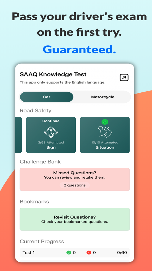 #3. SAAQ Test (iOS) 由: Phan Tan Viet