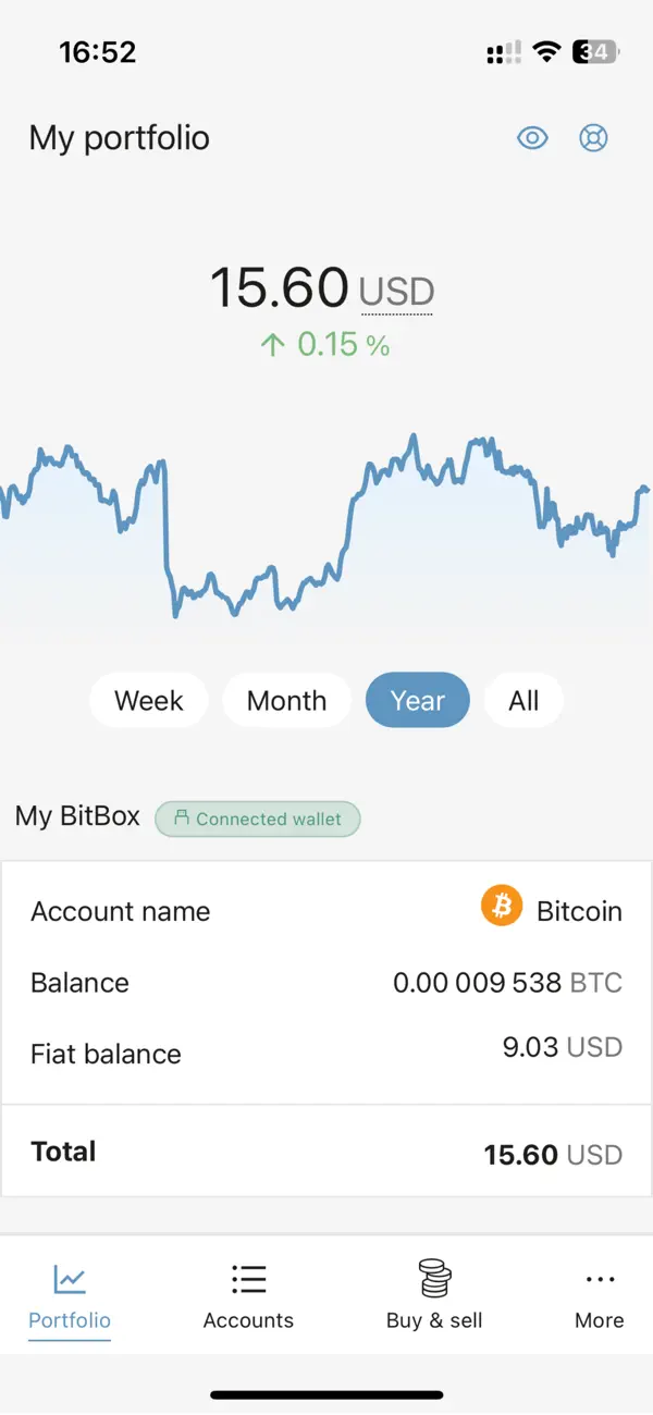 BitBoxApp, Screenshot 1