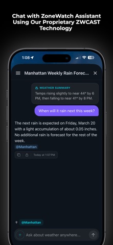 ZoneWatch – Radar & Forecast screenshot