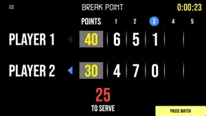 BT Tennis Scoreboard screenshot 1