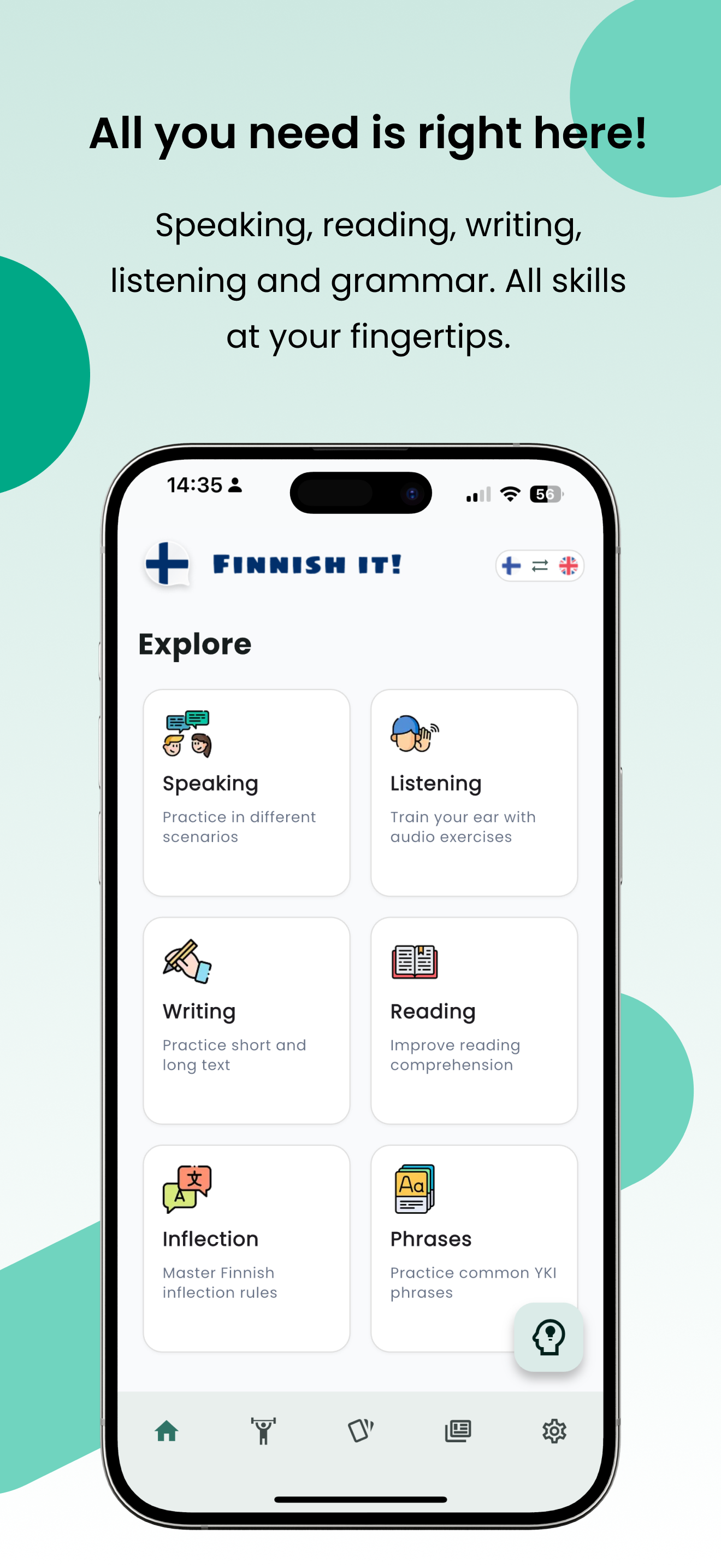 Finnish It: YKI Test Practice