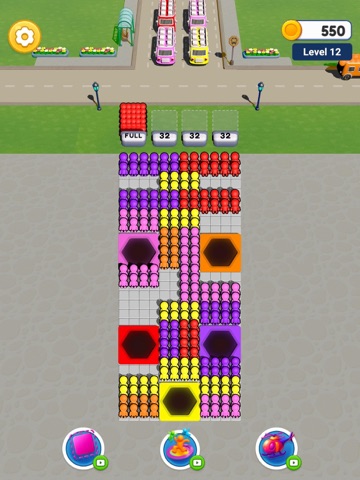 Monster Hole: Color Puzzle Fun iPad screenshot