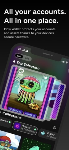 Flow Wallet - NFTs and Crypto iPhone screenshot