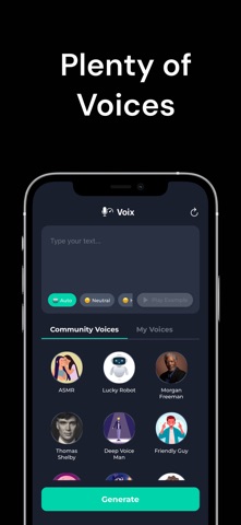 Voice Changer & Clone: Voix Screenshot 2 of 5