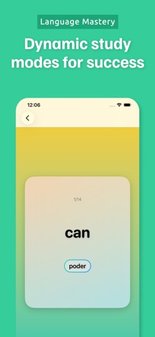 FlashCards - learn languages iPhone screenshot