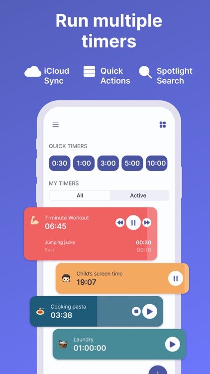 Visual Multi Timer: Timus screenshot-0