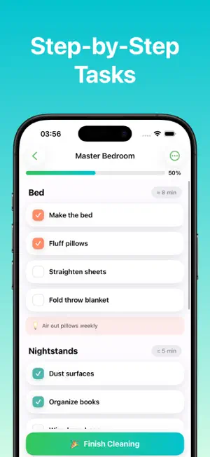 TidyLens: Cleaning Checklist screenshot 2