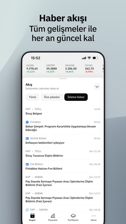 Fintables: Borsa, Hisse ve Fon screenshot-6