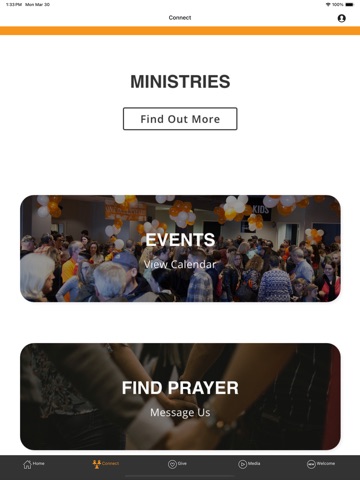 Community Christian Church CCC iPad screenshot