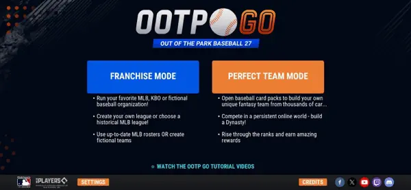 OOTP Baseball 27 Go!