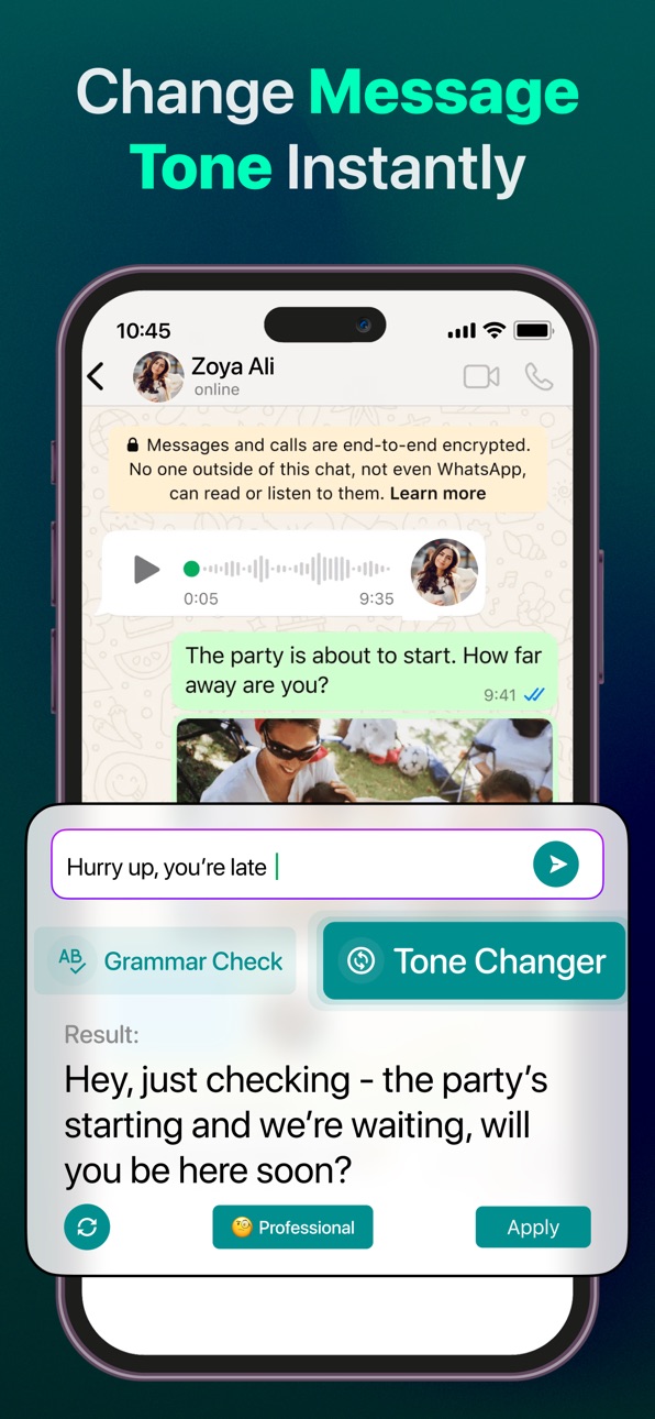 iPhone screenshot