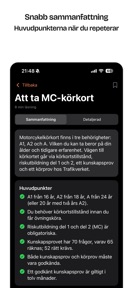 MinKörkort – MC Teoriprov screenshot