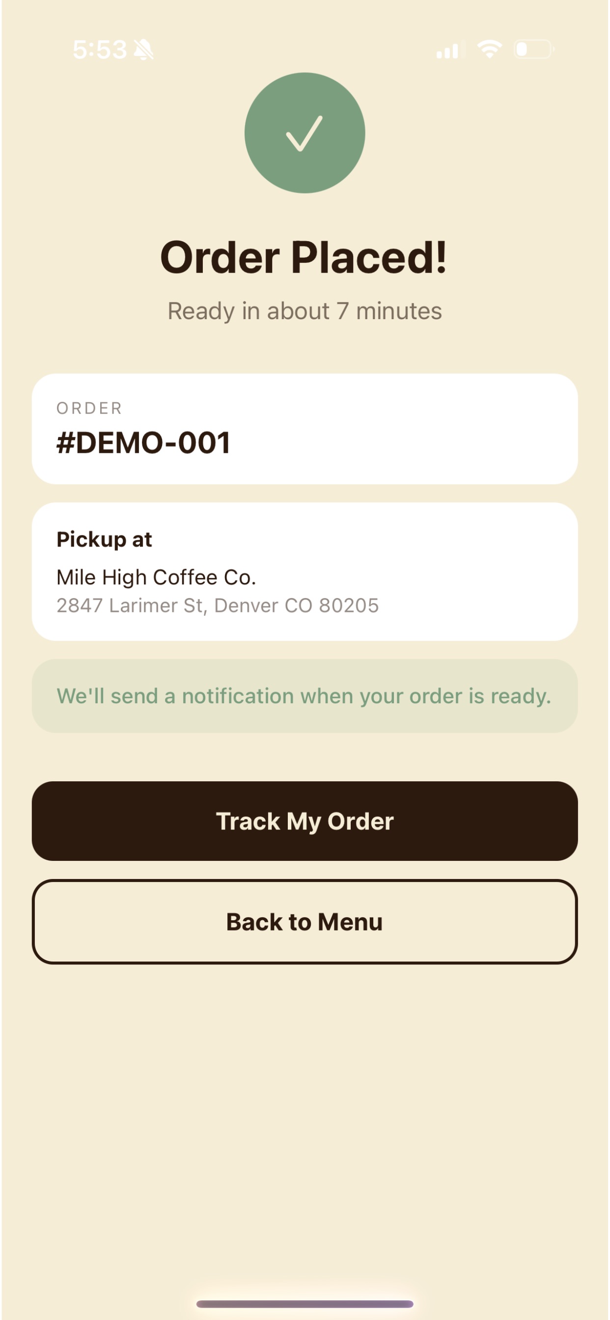 Screenshot 4 of LocalPour — Order Local Coffee
